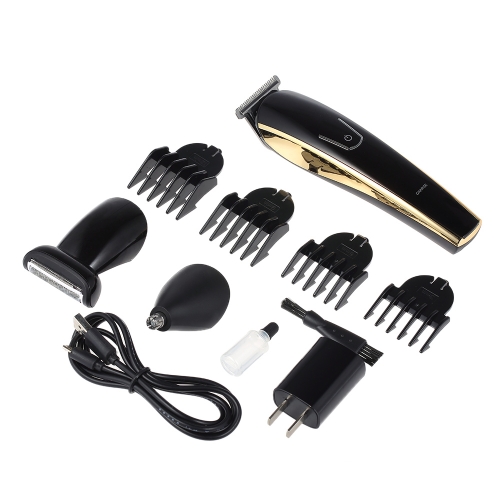 Conjunto de Aparador de Pêlos Do Nariz dos homens Recarregável Barba Shaver Lítio Powered Kit Corpo Groomer Masculino