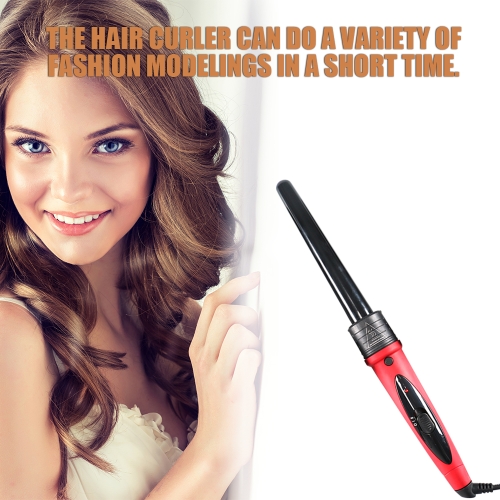 

5 Piece Hair Waving Machine Iron Ceramic Hair Modeler Set of 5 Sizes Curling Wand Rollers