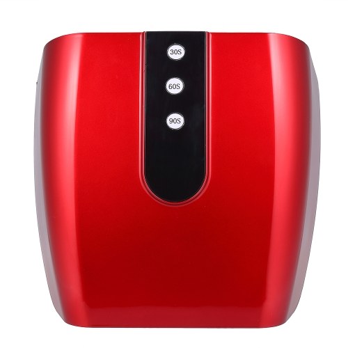 24 W UV LED Prego Lâmpada Profissional Máquina de Secador de Unhas de Gel Luz Vermelha Unhas de Unhas Equipamentos de Cura Ferramenta de Arte Do Prego