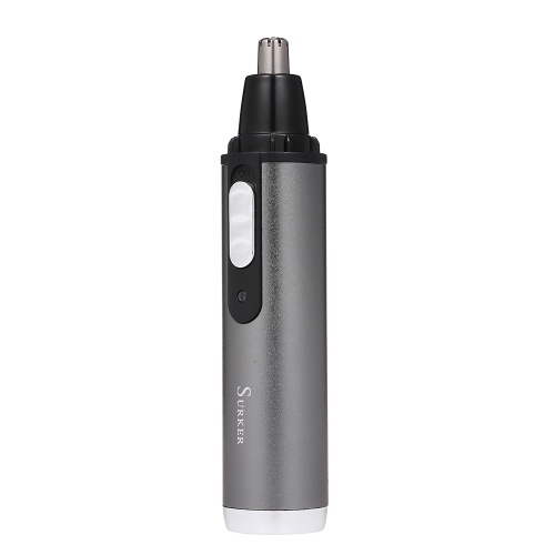 

2 in 1 Nose Hair Trimmer Electric Beard Shaver Detachable Nasal Hair Clipper with Cleaning Brush