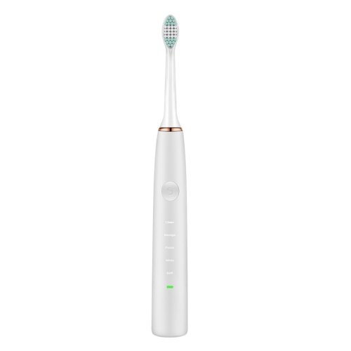 Ultrasonic Electric Toothbrush for Adult Women Men 5 Cleaning Modes USB Charging Power Tooth Brush Waterproof