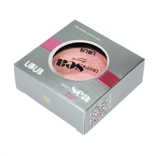 

UBUB DEEP SEA Makeup Face Blusher Powder Bubble Bicolor with Mirror Brush