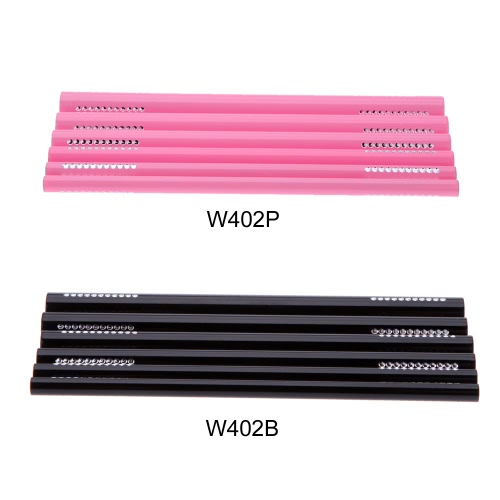 

6Pcs Nail Art Tools Different Size Curve Rod Sticks Artificial Nail Tool