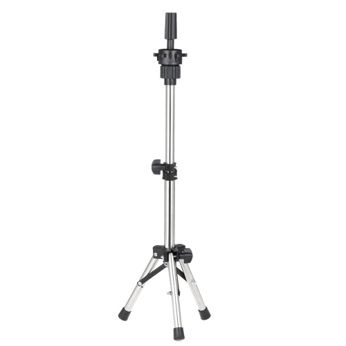 

Second Hand Adjustable Hairdressing Tripod False Head Holder Hairdresser Training Head False Head Stand Hair Wig Mold Clamp