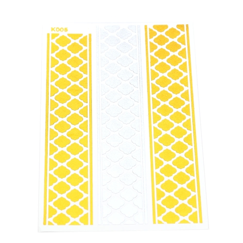 

Temporary Metallic Tattoo Gold Silver Jewelry Inspired Flash Tattoos Sticker