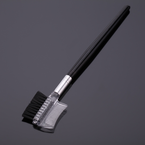 

Double Head Eyelash Comb with Eyebrow Brush Makeup Tool