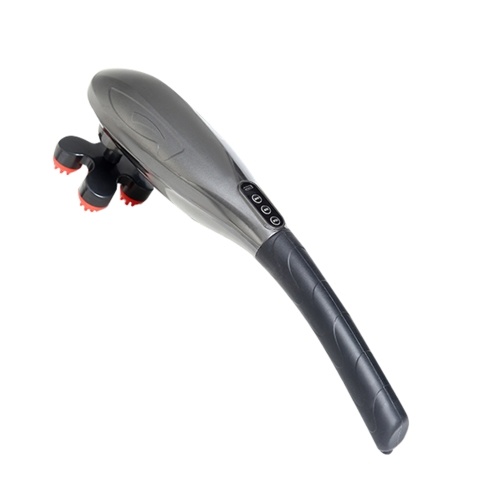 

Handheld Electric Multi-function Body Meridian Muscle Relaxation Massager USB Charge 6 Speeds 5 Vibration Modes 6 Massage Heads