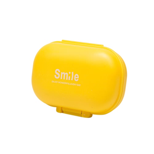 

Travel 4 Compartments Pill Box Medicine Tablet Holder Organizer Dispenser Case Portable Storage