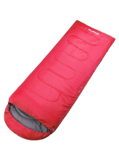 OASIS 250 Lightweight Single Layer Sleeping Bag Red