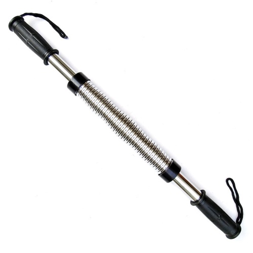 

30/40/50 / 60KG Power Twister Гибкая рукоятка Усилить штангу Пружина Сопротивление пружинной штанге