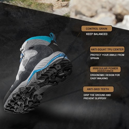 

Clorts HKM-823 Lightweight Breathable Waterproof Shoes Boots