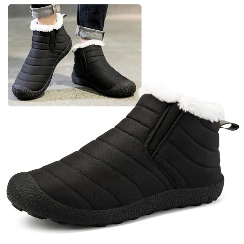 

Warm Snow Boots Women Men Winter Slip On Snow Boots