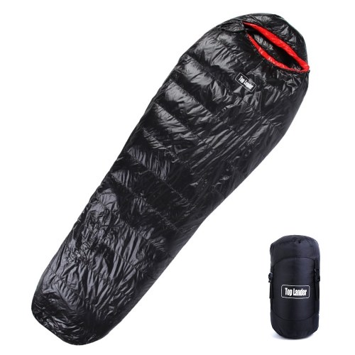 

Outdoor Lightweight Mummy Sleeping Bag Winter Thermal Down Sleeping Sack Compact for Backpacking Camping Hiking