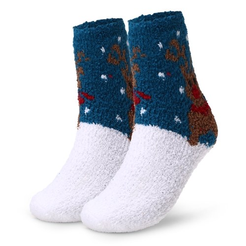 

Warm Adults Socks Patterned Christmas Holiday Socks