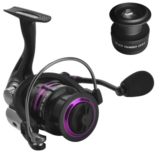 Carp Spinning Fishing Reel 1000/2000/3000 Series 5+1BB Ultralight Saltwater Fishing Reel with Free Spare Plastic Spool