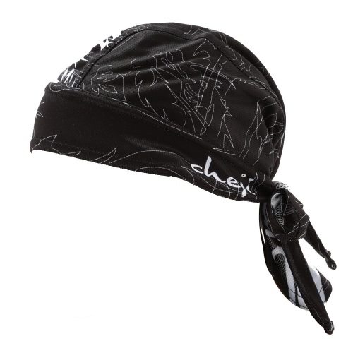 

Men Black Outdoor Sports Bicycle Breathable Hat Cycling Headscarf