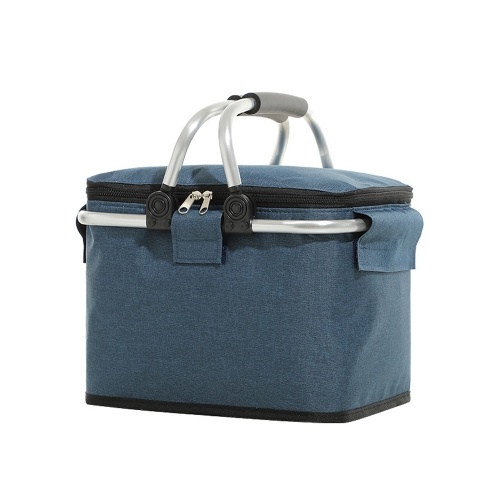 

Folding Picnic Basket Heat Preservation Bags Portable Ice Basket Outdoor Picnic Bag Insulation Basket Shopping Basket