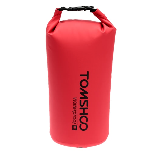 TOMSHOO 10L / 20L Outdoor Water-Resistant Dry Bag Sack Storage Bag