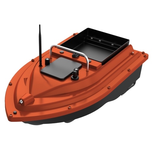 12000mAh GPS Fishing Bait Boat Wireless control Automatic Return Bait Boat 400-500M Remote Range 4.4lb Large Bait Container 16 Arbitrary Positioning Points 5 Levels Wave Resistant 