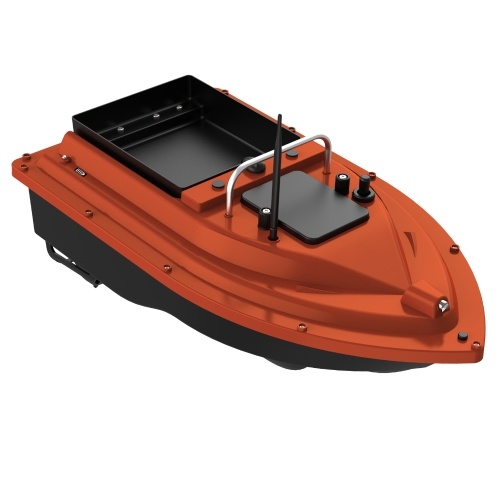 12000mAh GPS Fishing Bait Boat Wireless control Automatic Return Bait Boat 400-500M Remote Range 4.4lb Large Bait Container 16 Arbitrary Positioning Points 5 Levels Wave Resistant 