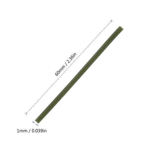 

Fishing Rigs Shrink Tube Heating Shrink Tube Carp Fishing Accessories 6cm * 1mm