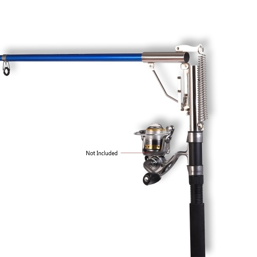 

Lixada Adjustable Telescopic 2.1/2.4/2.7m Fishing Rod Automatic Rod Sea Shore River Lake Fishing Rod with Stainless Steel Ends Field Cutting