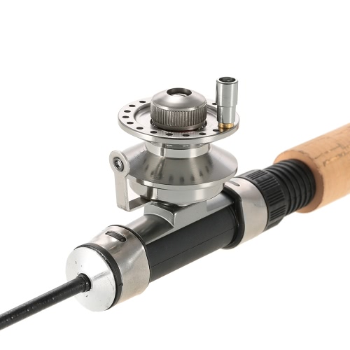 

2 + 1 шариковый подшипник правшой Fly Fishing Reel алюминиевого сплава Smooth Rock Ice Fishing Катушки Катушки рыболовные принадле