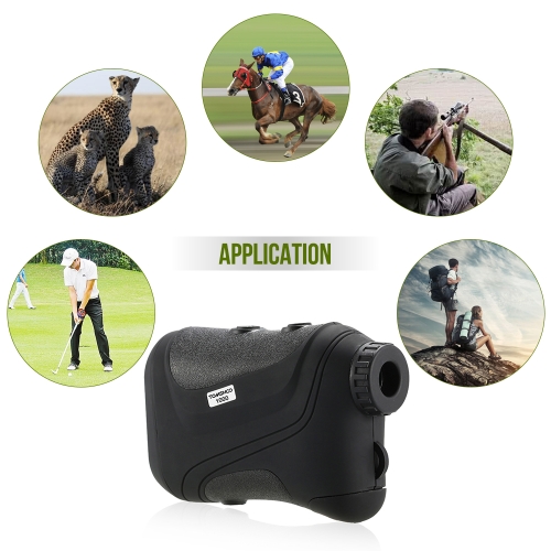 

TOMSHOO Outdoor Compact 6X22 1000m Laser Range Finder Golf Rangefinder Hunting Monocular Telescope Distance Meter Speed Tester