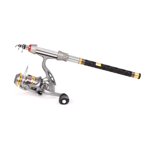 Lixada Telescopic Fishing Rod