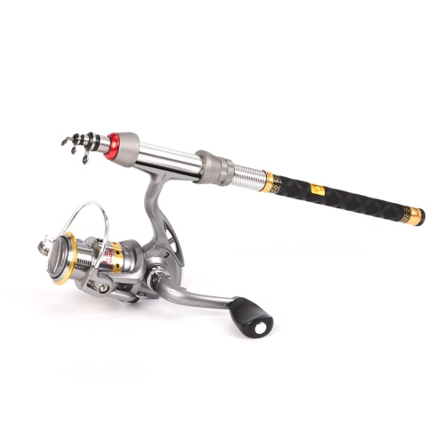 Lixada Telescopic Fishing Rod