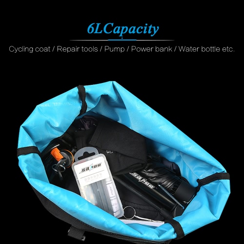 

ROSWHEEL Bicycle Carrier Bag Rack Trunk Height Adjustable Bike Luggage Pannier Cycling Storage Handbag Shoulder Strip