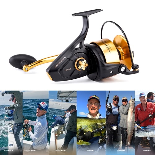 

PENN Spinfisher V Спиннинговая рыболовная катушка 5 + 1BB Шарикоподшипники 6.2: 1 Справа / сменная сменная складная ручка для рыба