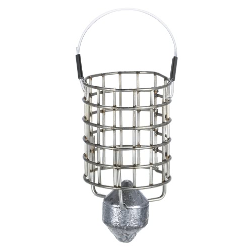 Suporte de alimentador de aço inoxidável Fishing Lure Cage