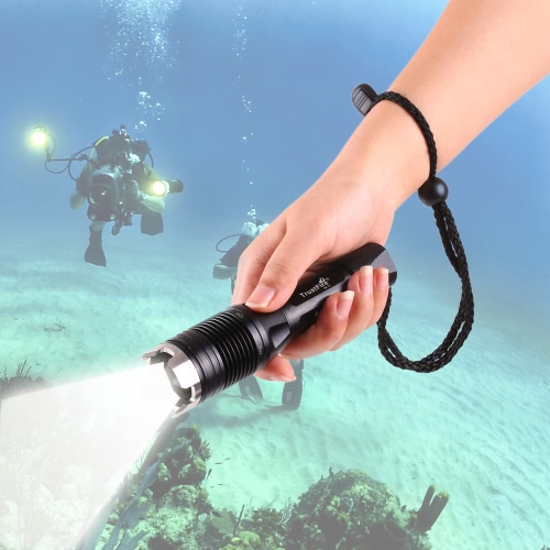 

TrustFire TR-J1 900 Lumen Diving Flashlight Underwater Scuba Diving Light LED Submarine Torch