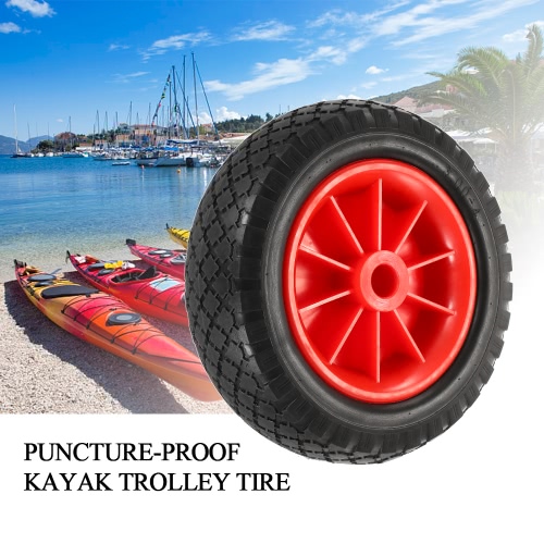 1pc 8" / 10" Puncture-proof Tire Wheel for Kayak Canoe Trolley Cart Replacement Tire