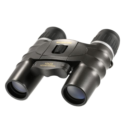 Visionking 10x25 Binocolo ad alta definizione Telescopio binoculare pieghevole compatto portatile Osservare gli uccelli all'aperto Viaggiare Sightseeing Caccia