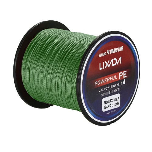 

Lixada 300M / 330Yds 4 Strands PE Плетеные рыболовные снасти Super Strong Multifilament Fishing Line Carp Fish Line Провода Канатный шнур 6-60lb