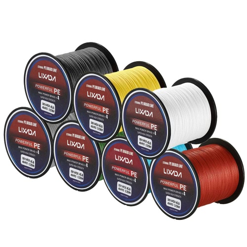 

Lixada 300M / 330Yds 4 Strands PE Плетеные рыболовные снасти Super Strong Multifilament Fishing Line Carp Fish Line Провода Канатный шнур 6-60lb