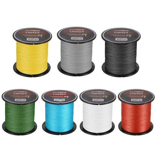 

Lixada 300M / 330Yds 4 Strands PE Плетеные рыболовные снасти Super Strong Multifilament Fishing Line Carp Fish Line Провода Канатн