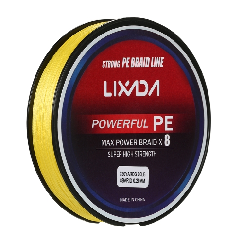 

Lixada 300M / 330Yds 8 Strands PE Плетеные рыболовные снасти Super Strong Multifilament Fishing Line Carp Fish Line Провода Канатн