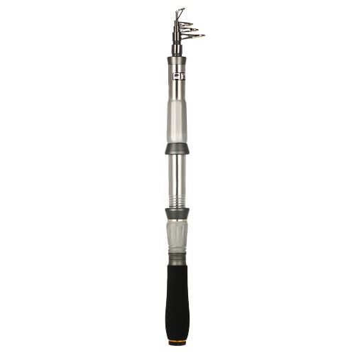 TOMSHOO fibra de carbono portátil de pesca telescópica rod retractable de pesca de pesca de varillas 1.8m / 2.1m / 2.4m / 2.7m / 3.0m