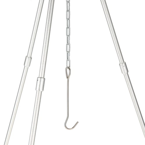 

Portable Outdoor Adjustable Camping Oven Tripod Campfire Cooking Tripod Stand