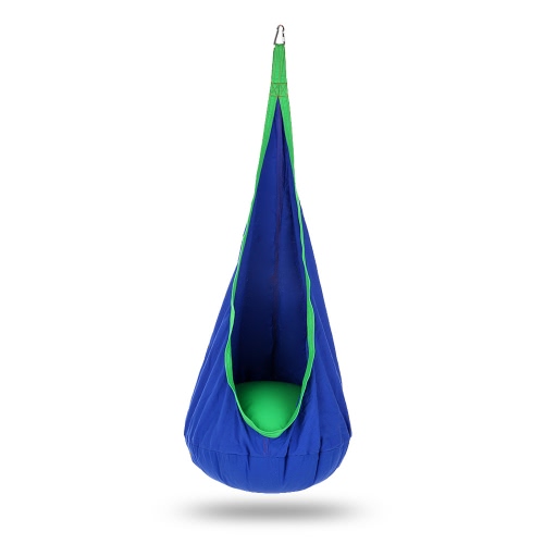 

Kids Pod Swing Chair Indoor Outdoor Foldable Hanging Hammock Chair Swing Seat