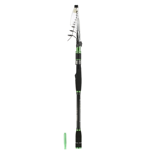 Fodera pesante telescopica in fibra di carbonio Palo di pesca in filo Pesce di pesca di pesca Tackle Rod Rod Casting Rod Rod Fishing Rod Lure Tackle