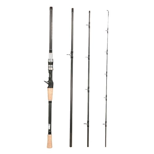 4 Secciones Spinning Casting Fishing Rod High 99% Carbon Roces Fishing Pole