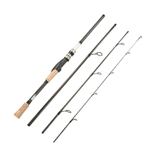 4 Sections Spinning Casting Fishing Rod