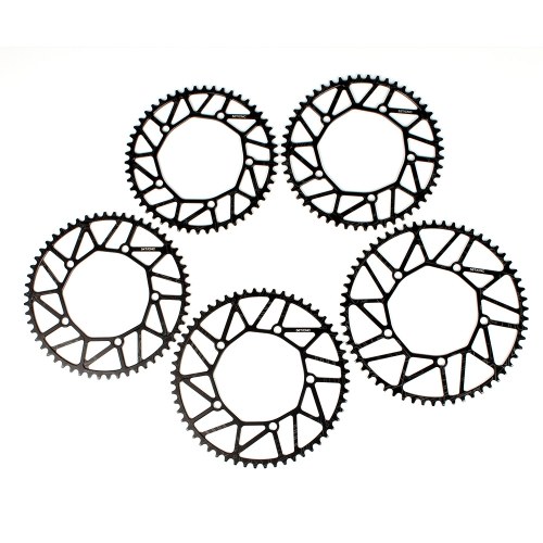 

Bike Cycling Bicycle Hollow Chainring Single Crank Wheel Folding Bike Crankwheel Crankset BCD 130MM 5 Holes Crankset 50T / 52T / 54T / 56T / 58T