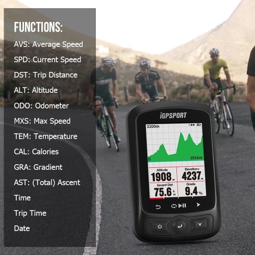

iGPSPORT IGS618 GPS Cycling Computer