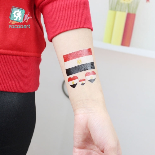

Football Fan National Flag Sticker for 2018 FIFA World Cup