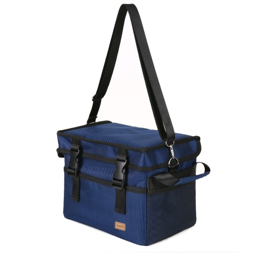 

TOMSHOO 10L / 18L / 28L / 37L / 47L / 70L Большая сумка с изоляцией с изоляцией с уникальным дизайном для пряжки Многоразовая складная сумка для прохладного тотатора Портативная сумка для переноски для пикника с доставкой для кемпинга